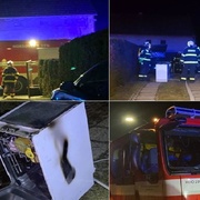 Požár v rodinném domě