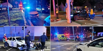 Vážná noční nehoda