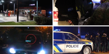 Z fotbalu vyráželi policisté do terénu chytat ozbrojené lupiče!