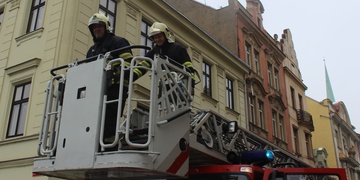 Hasiči zasahovali na více místech centra města