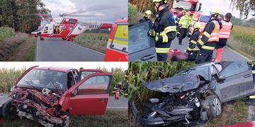Mladý řidič smetl auto, ve kterém cestovala rodina se dvěma dětmi