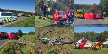Velmi vážná nehoda, o život ženy nyní bojují lékaři - aktualizováno