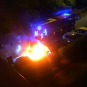V Plzni v noci hořela tři auta