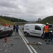 Nehoda na západním okruhu Plzně
