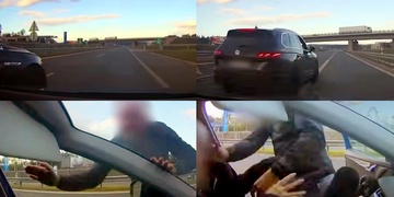 Psychopat za volantem - brutálně zbil ženu přímo před očima její vyděšené osmileté dcerky