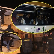 Policisté na D5 zadrželi dva kamiony s poschovávanými migranty