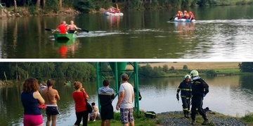 Záchranná akce – muž se zřejmě utopil