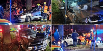 Další vážná nehoda v Plzni v noci na dnešek