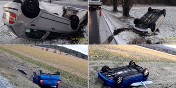 Tři nehody, sedm zraněných