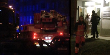 Opilá usnula u vaření večeře