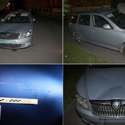 Pro zábavu běhal po autech