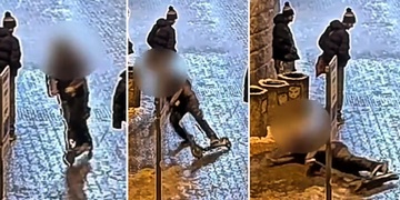 Náledí, koloběžka a alkohol - tak to nemohlo dopadnout dobře