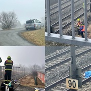 V kolejišti bylo nalezeno zdevastované lidské tělo - aktualizováno