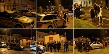 Oslava se zvrhla v hromadnou bitku
