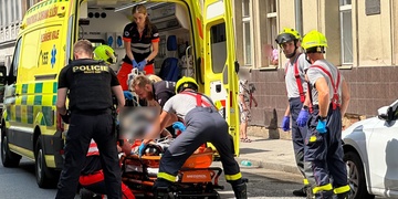 Muž i přes veškerou snahu všech krátce po převozu do nemocnice zemřel