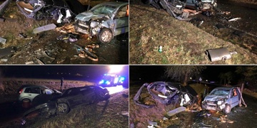 Sedmnáctiletá dívka střet nepřežila, šestnáctiletá je vážně zraněná