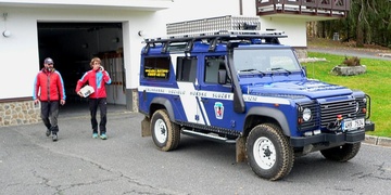 Půlnoční záchrana myslivce