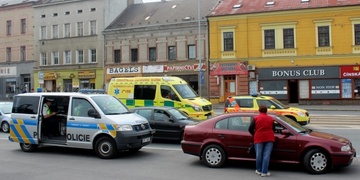 Sražené dítě na Masarykově náměstí – , 