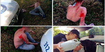 "Na břehu leží muž celý od krve!"