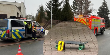 Střet dodávky s osmiletou dívenkou