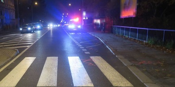 Střet osobního vozu s chodkyní