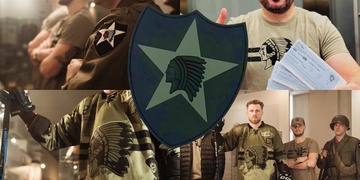 My nastoupíme s indiánem na rameni a heslem: "Díky generále Pattone!"