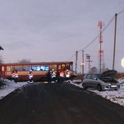Dvě nehody na železničních přejezdech