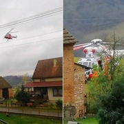 Mladý muž se zřítil z desetimetrové výšky