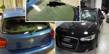 Šílenec zaútočil na prodejnu Auto Hofmann – škoda je více než milion!