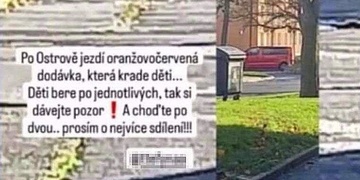 "Oranžová dodávka krade děti!" - nesmysl, uklidňují policisté veřejnost