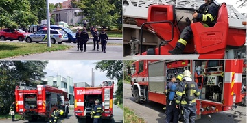 Požár bytu v šestém patře na Borech