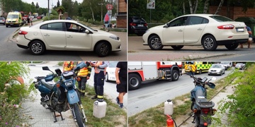 Motorkář si přerazil obě ruce