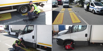 Rekordně přetížená dodávka