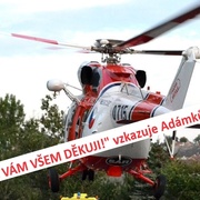 Malý Adámek je v pořádku a jeho tatínek děkuje všem záchranným složkám