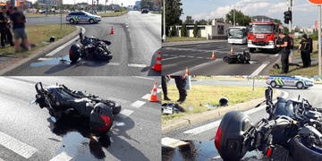 Srazil a zranil motorkáře, z místa pak zbaběle ujel - doplněno video