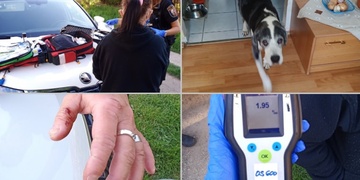 Těžce opilou ženu doma pokousal pes