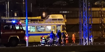 Lokomotiva v Plzni srazila muže