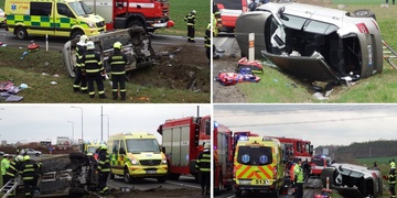 Nehoda se změnila v tragédii – muž i žena zemřeli