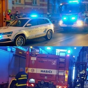 Za požárem na Klatovské třídě byl pokus o upečení sekané
