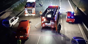 Muž skočil z dálničního mostu s úmyslem spáchat sebevraždu