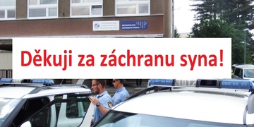 Děkuji za život mého syna Péti