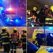 Vlak v Plzni srazil mladého muže