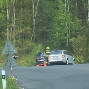 Řidička nedala přednost a skončila v nemocnici