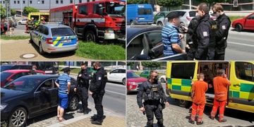 Sražené dítě na Slovanech