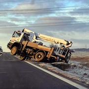 Havárie hydraulické plošiny