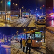 Střet tramvaje s chodkyní