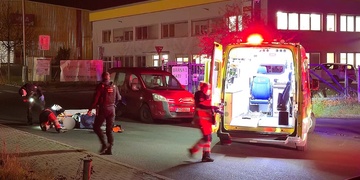 Řidič během vyjíždění z areálu firmy srazil chodce