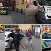 Těžce opilý řidič srazil chodce, který mu ale vešel přímo před auto