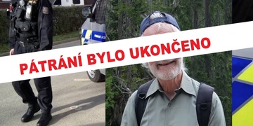 Pátrání bylo ukončeno