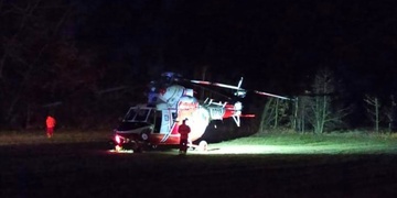 V průběhu vánočních slavností začalo na ženě hořet oblečení